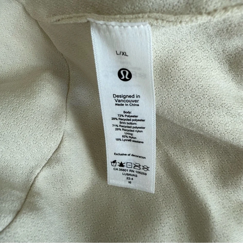 NWT Lululemon Textured Fleece Bucket Hat Adjustable L/XL